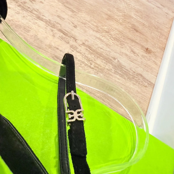 Sam Edelman Black Block Heel Sandals NIB - Picture 10 of 13